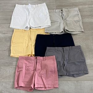 J Crew 5” Inch Shorts Bundle